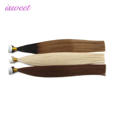 Various colors double drawn thick end skin weft tape in hair extensions