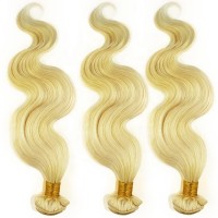 hair blonde human hair weaving remy russian blonde hair extensions