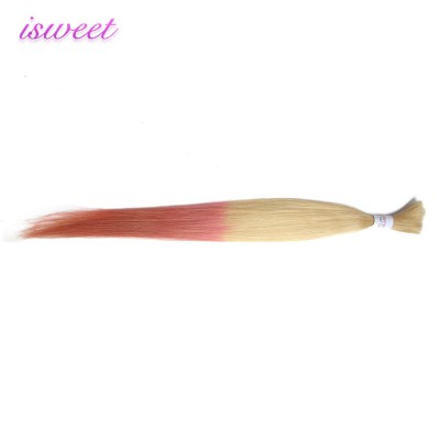 Wholesale ombre cuticle aligned hair bundles human bulk