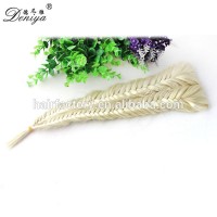 New arrival easy wear synthetic hair braids cheap put on hair pieces