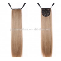 Factory Supply Wholesale Price New Style Human Hair Ponytail/best selling magic long straight hair lady ponytail