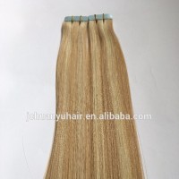 20'' 8A ombre color Tape Hair Extensions Malaysian Straight Hair Thick Skin Weft Tape Hair Extensions