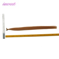 Light brown russian tape in remy hair extension double drawn