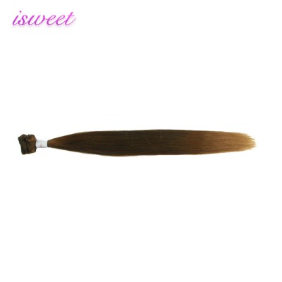 Color hair clip in hair extensions 100% human hair for white women